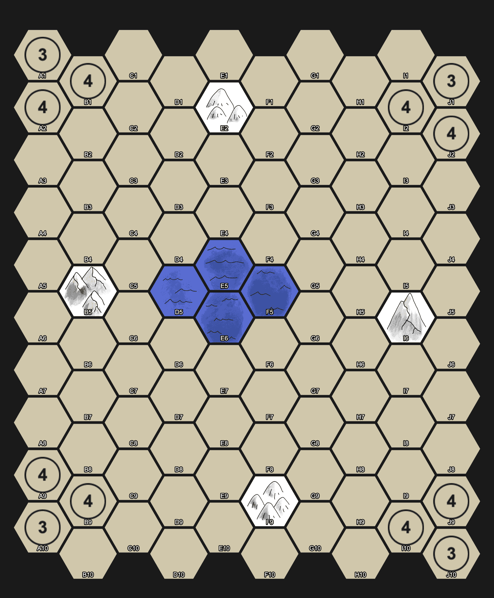 The PIP Fall 10x10 battlefield