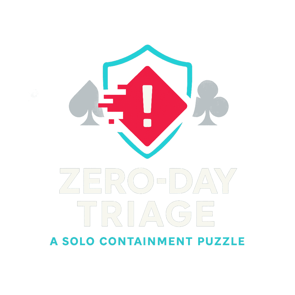 Zero Day Triage game logo